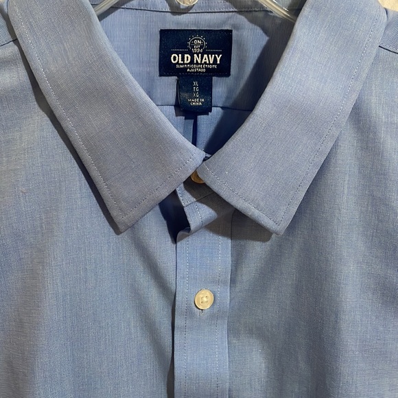 Old Navy Button Down Shirt, XL - Picture 2 of 4